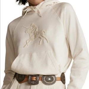 Polo Ralph Lauren beaded horse hoodie